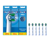 Oral-B Końcówki do szczoteczki ORAL-B PrecisionClean EB20RX (6szt.) - 1225913 - zdjęcie 1